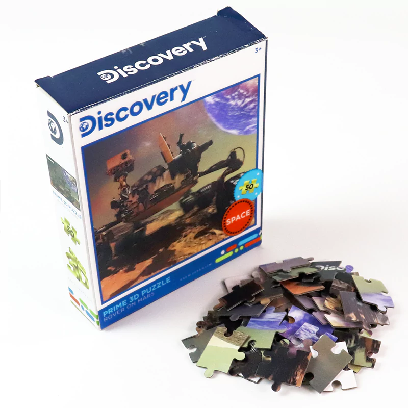 Crown Win Packaging Factory Wholesale Customized Printing Jigsaw Puzzle 100 500 1000  3000 Pieces Puzzle Jigsaw and Packaging Box