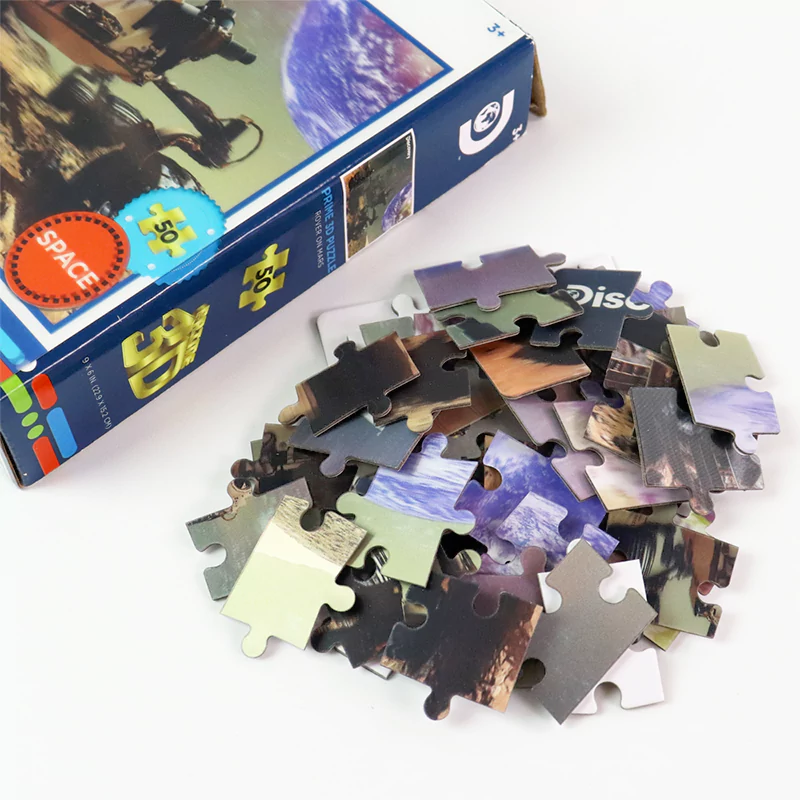 Custom jigsaw puzzles and packaging boxes