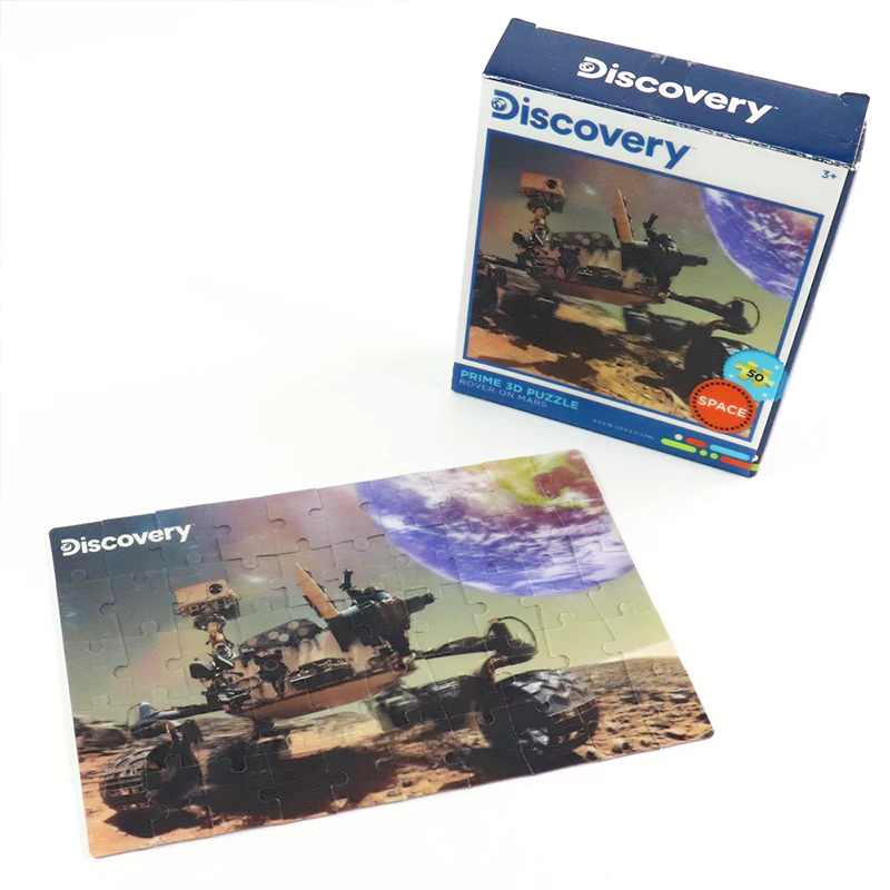 Custom jigsaw puzzles and packaging boxes
