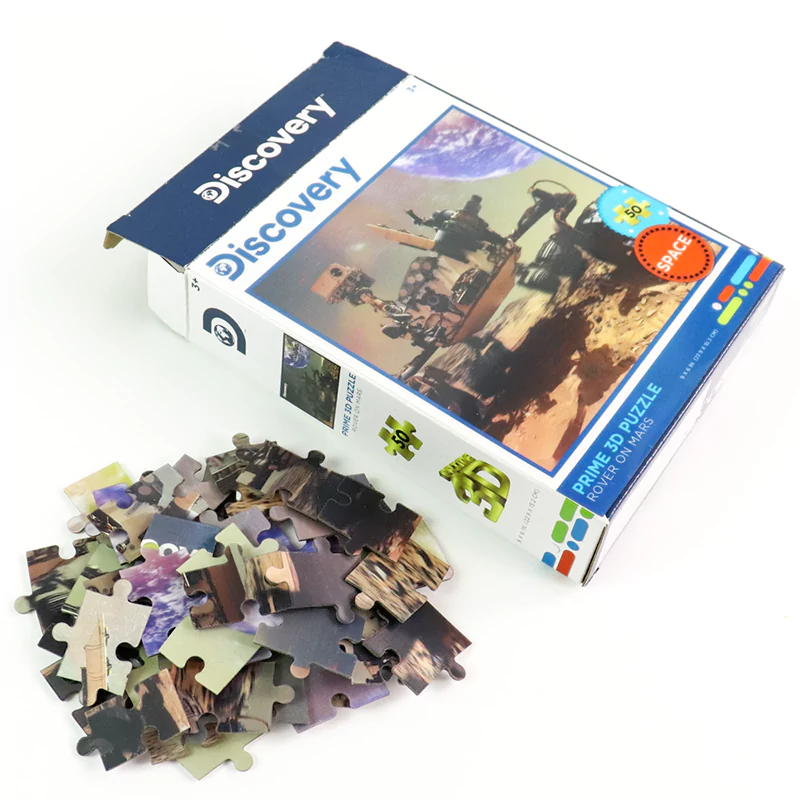 Custom jigsaw puzzles and packaging boxes
