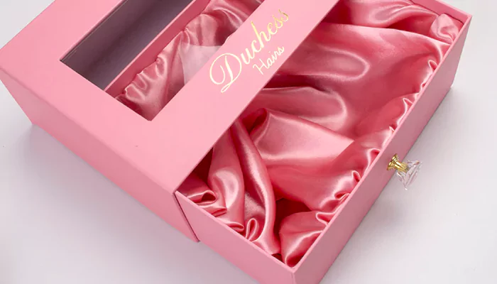 folding hair extension boxes