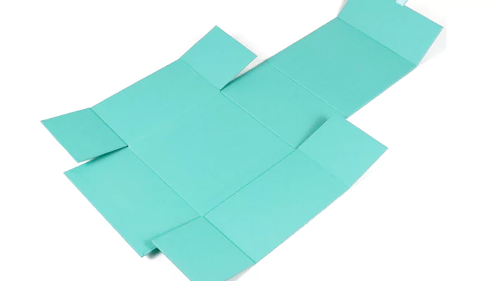 Custom folding box packaging