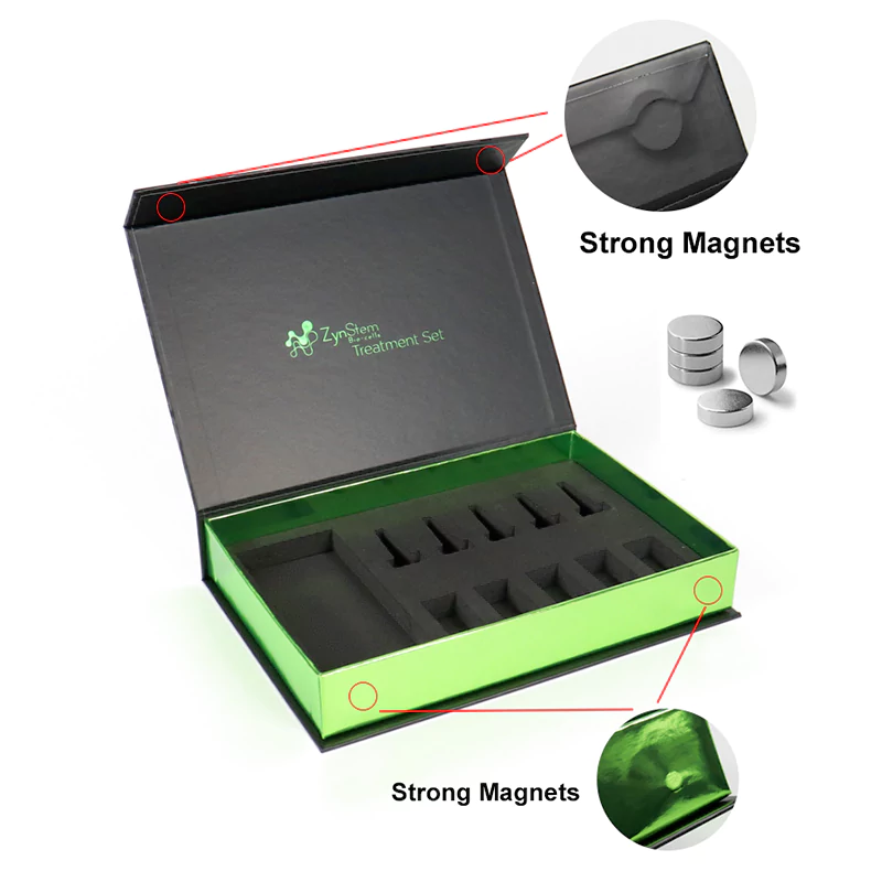 Premium UV Hot Stamping Printing Magnetic Packaging Box Customization Crown Win Packaging Factory