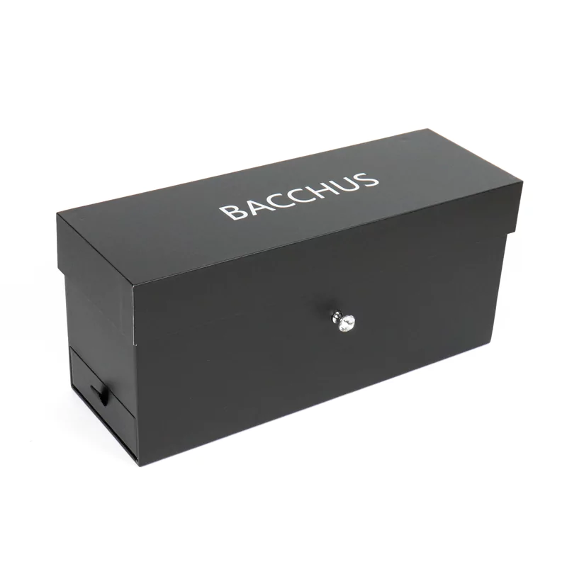 custom flip wine packaging box