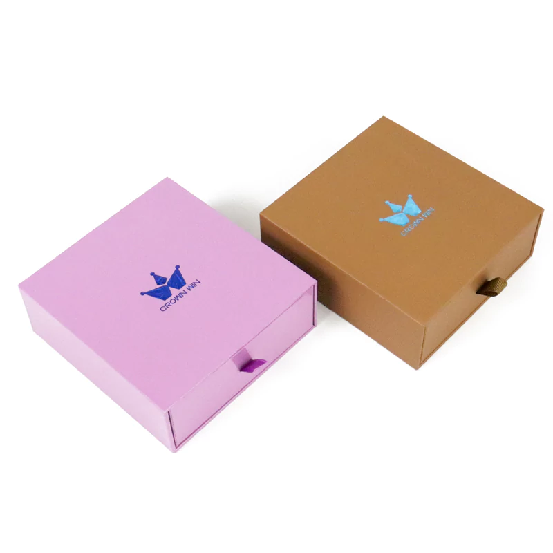 custom design drawer packaging box