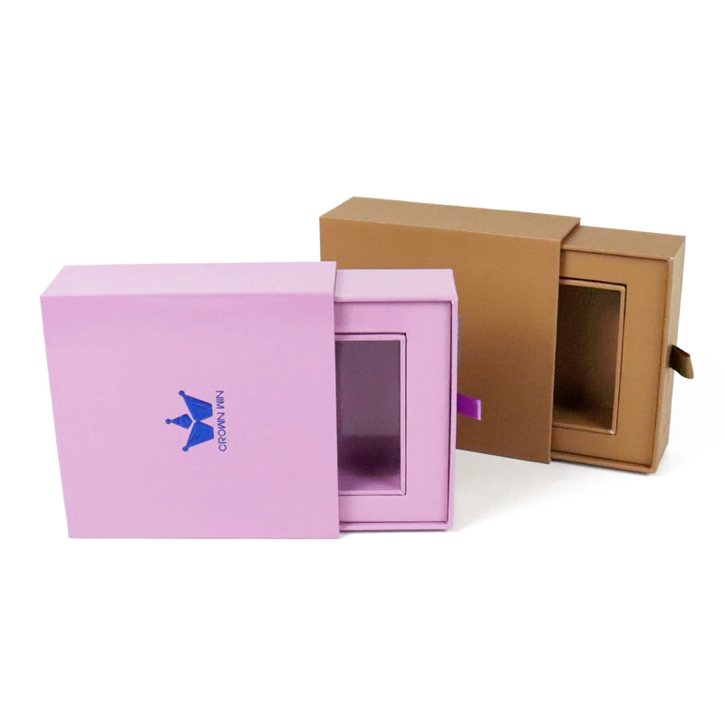custom design drawer packaging box