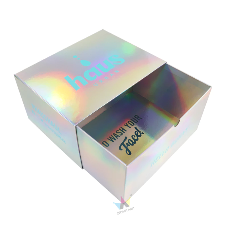 Custom Holographic Drawer Packaging Box