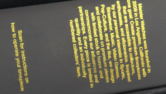 Custom watch Packaging boxes