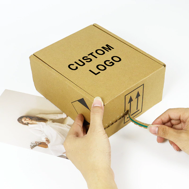 Wholesale Custom Printed Corrugated Mailer Boxes with Logo Crown Win Packaging Factory