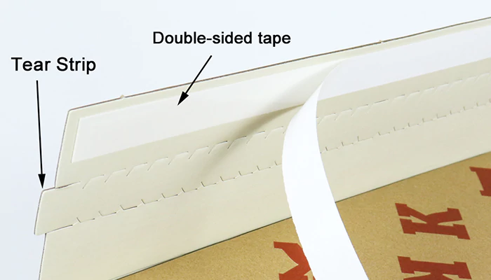 custom printed kraft paper mailer packaging box