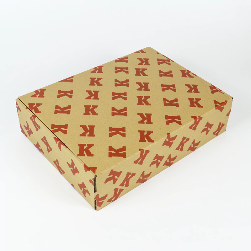 Customizable Kraft paper mailer packaging box