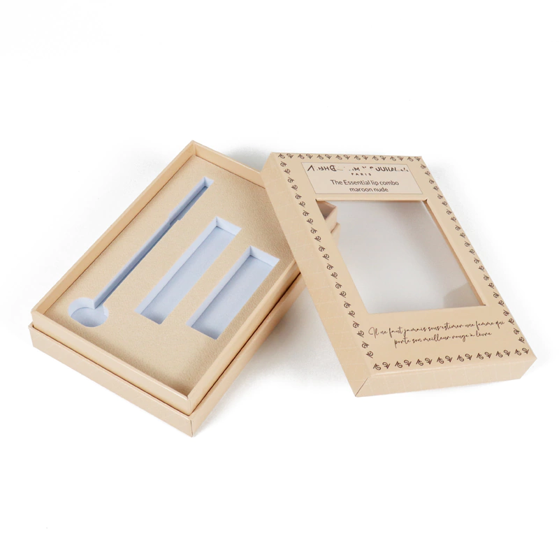 Custom made packaging boxes for lipstick products Crown Win Packaging Manufacturer