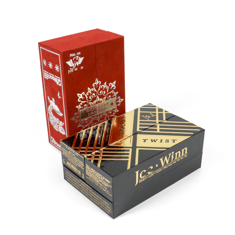 customized double door packaging box