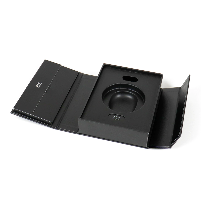 Personalized double-door design wireless Bluetooth earphone packaging box Crown Win Packaging Manufacturer