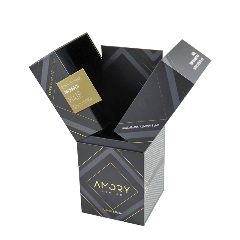 curling iron packaging box perm clip packaging