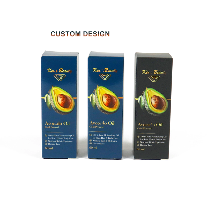 Customized moisturizing oil packaging box