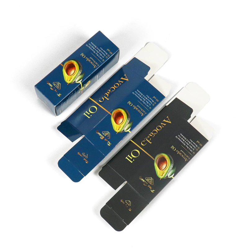 Customized moisturizing oil packaging box