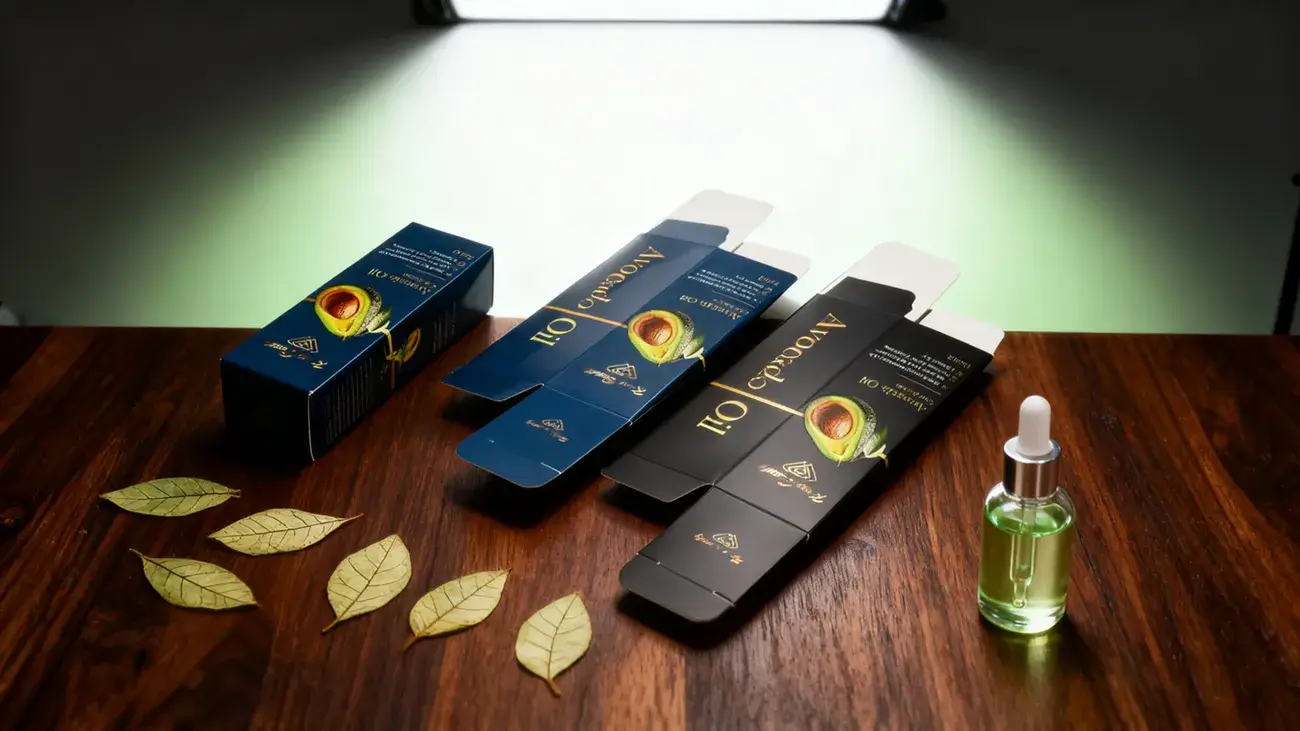 Folding Moisturizing Oil Packaging Box3