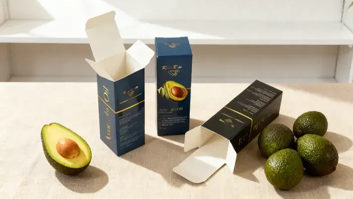 Crown Win Customized Folding Moisturizing Oil Packaging Box: Environmentally friendly High end Packaging Helps Brand Development