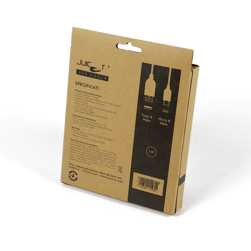 USB charging cable packaging box2