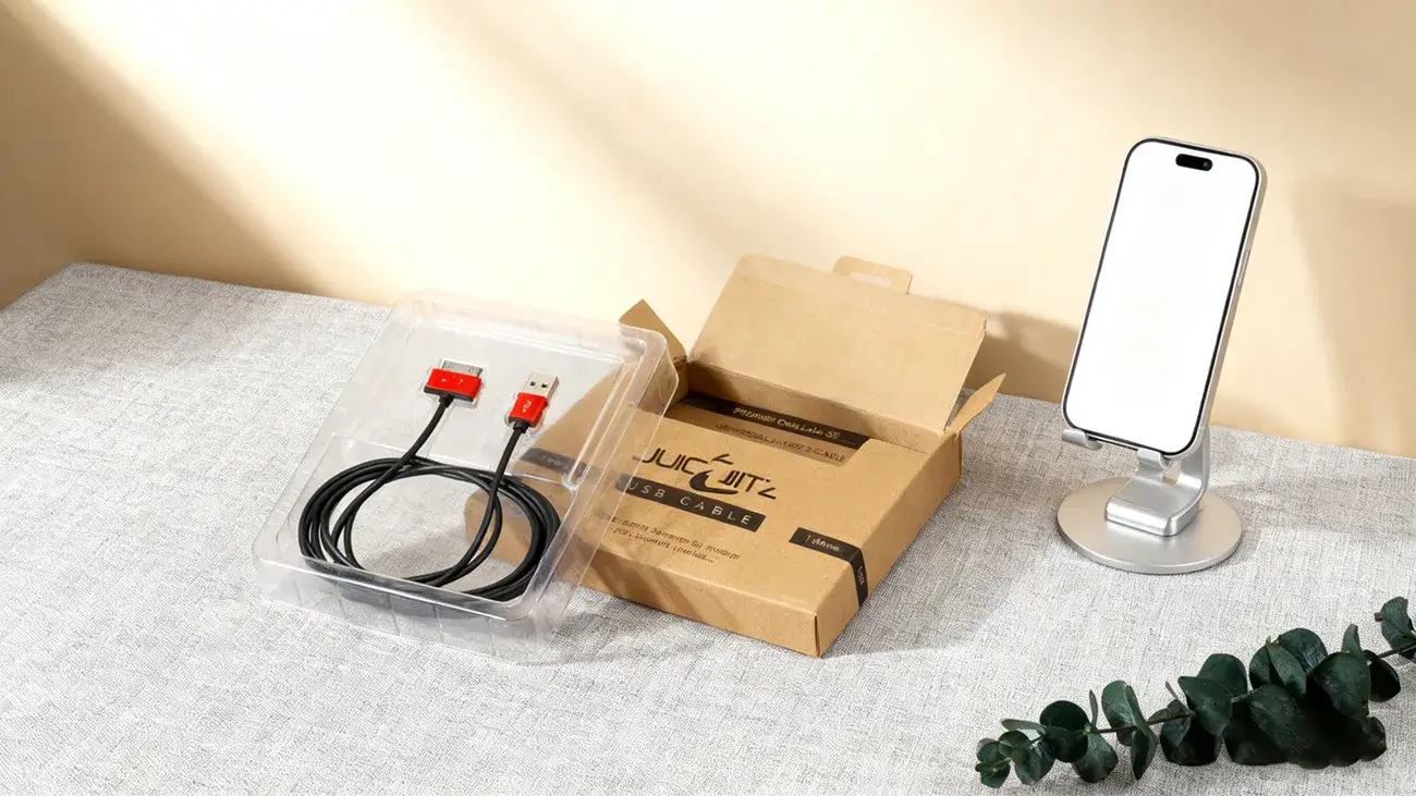 USB charging cable packaging boxes