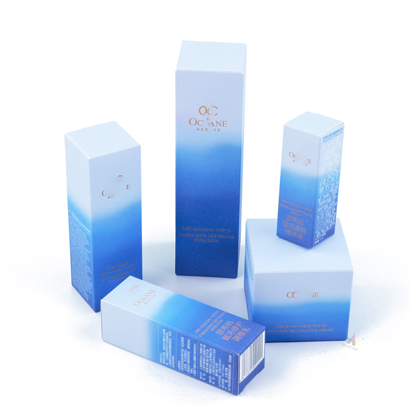 skincare product packaging box