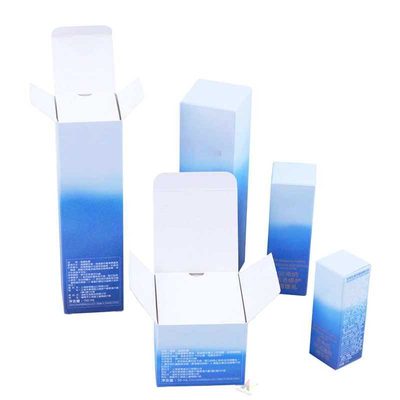 skincare product packaging box
