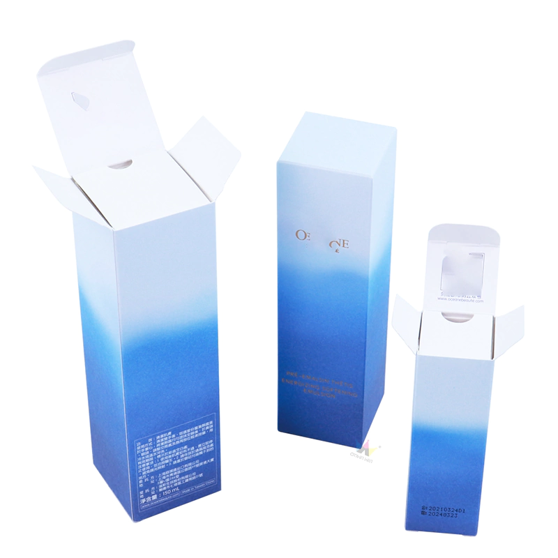 skincare product packaging box