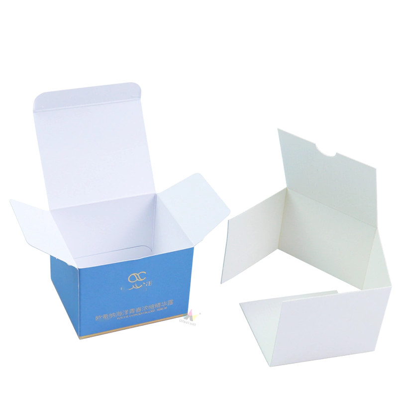 Customized skincare folding box2