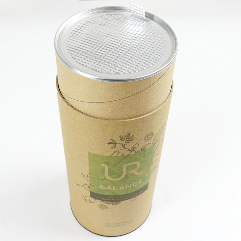 custom Kraft paper round box