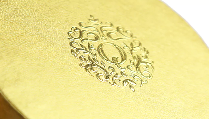 Custom paper round box