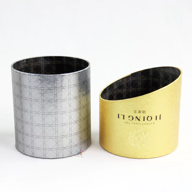 Custom paper round box