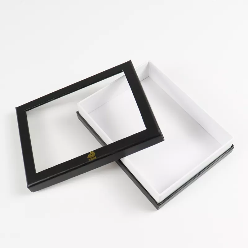 Custom Gift Box With Clear Lid