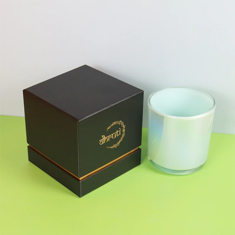 Crown Win Manufacturer Wholesale Custom Candle Packaging Boxes High End Luxury Candle Packaging Boxes