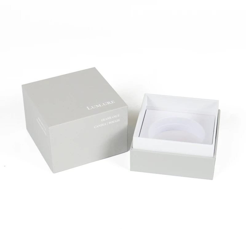 Luxury Design Candle Subscription Box Cardboard Packaging Candle Gift Boxes With Inserts