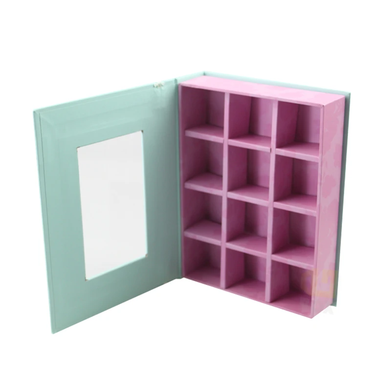 chocolate box with window 2