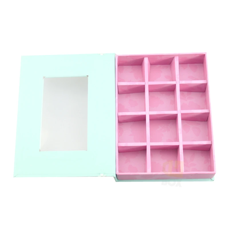 chocolate box with window 3