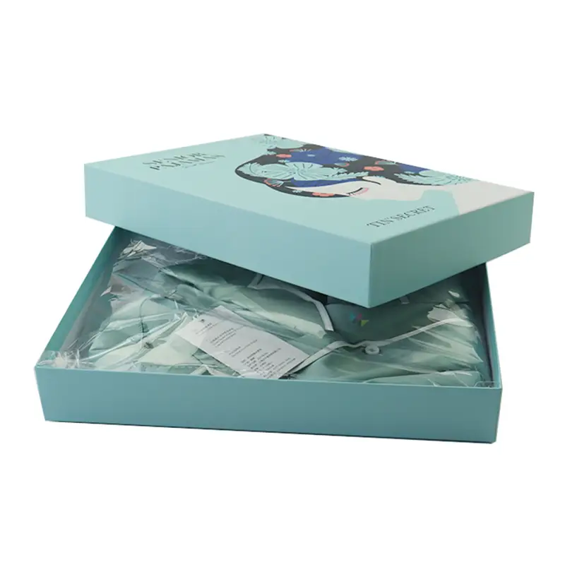  Customized Manufacturer Brand Luxury Cardboard Clothing Dress Boxes