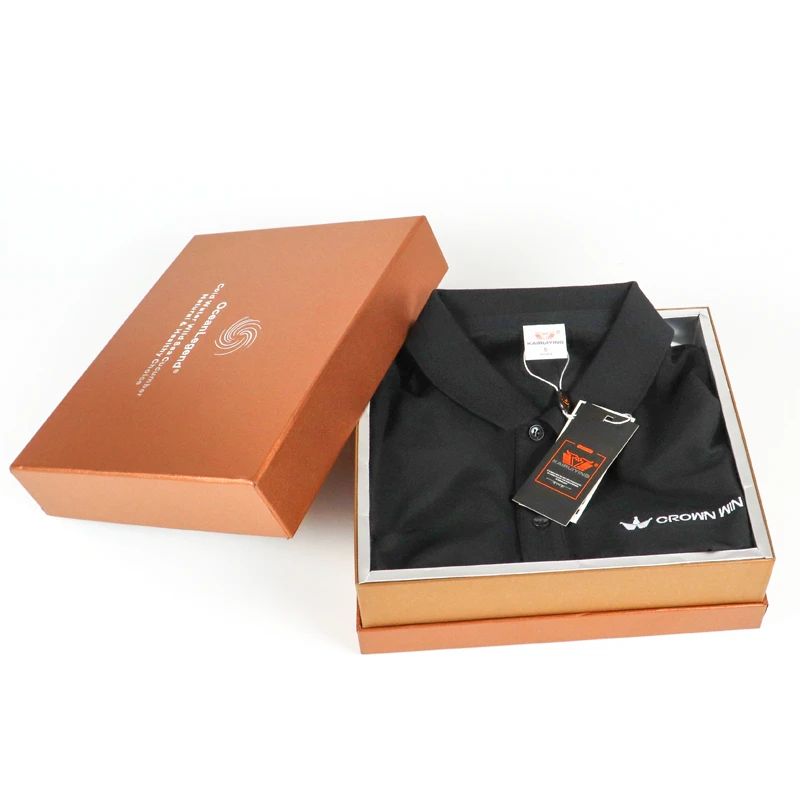  Custom Logo Wholesale Luxury Eco Friendly Clothing Packaging Boxes Crown Win
