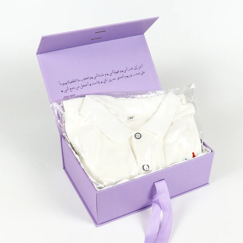 Custom Packaging Box Manufacturer Brand Clothing Apparel Packaging Subscription Box Customization