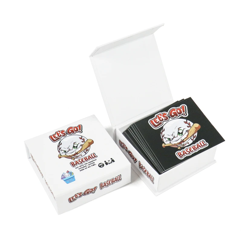 Magnetic Closure Toy Storage Education Cards Playing Card Box Wholesale