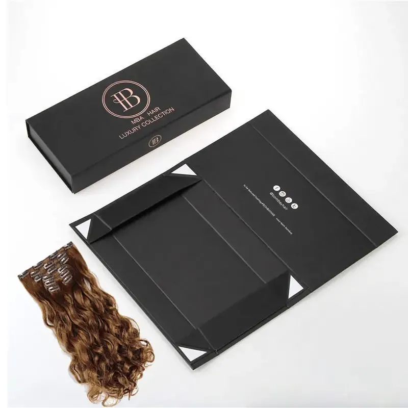 Portable Folding Packaging Custom Wig Box Wholesale