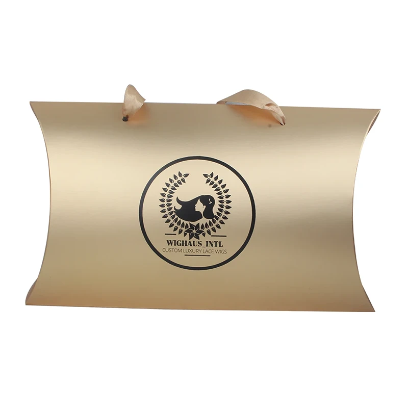 Custom Hair Packaging Pillow Box 3