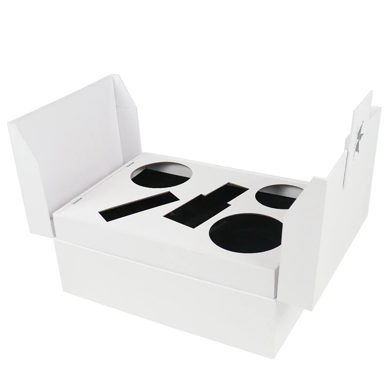 Portable Design Special Shape Custom Double Door Cosmetic Box Wholesale
