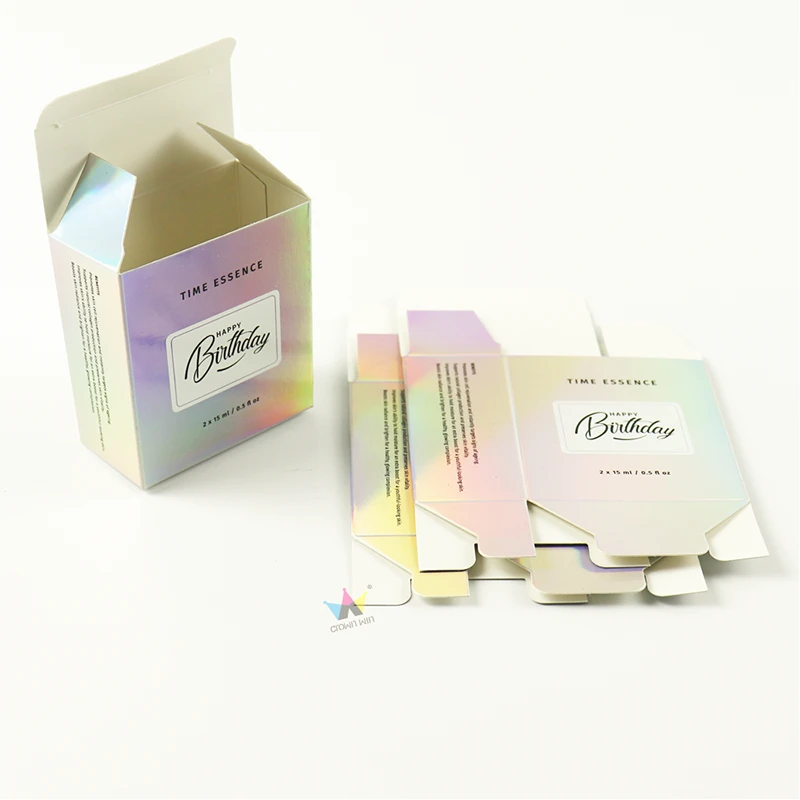 Eco Friendly Cardboard Folding Custom Reverse Tuck Box Wholesale