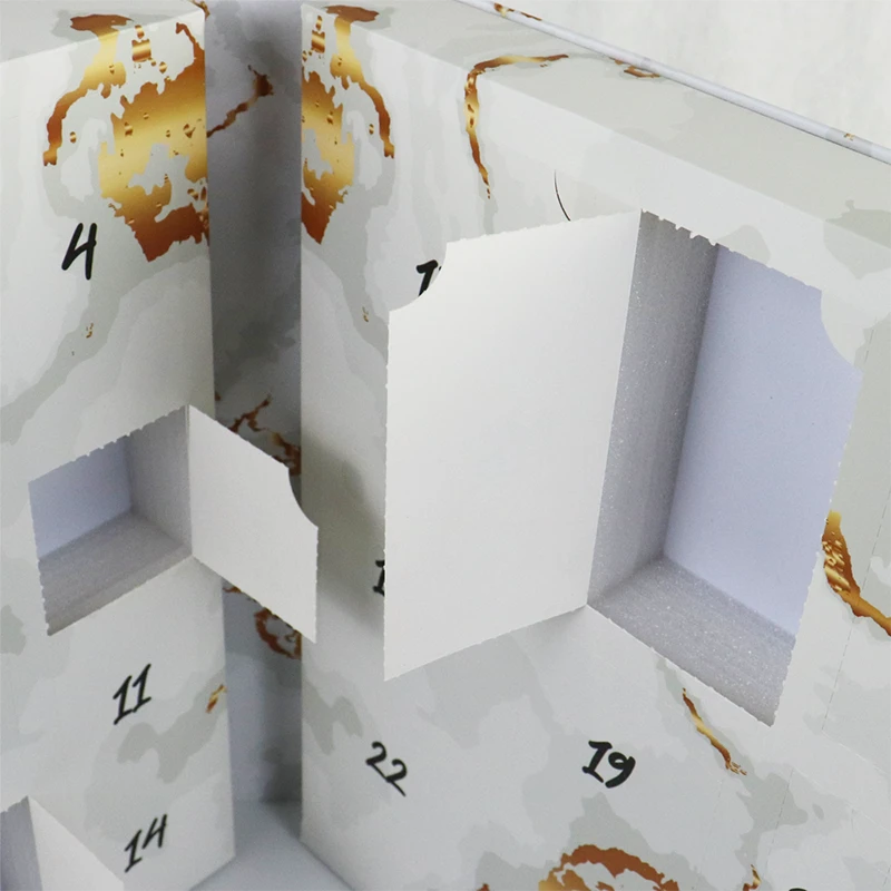 blank advent calendar box 6