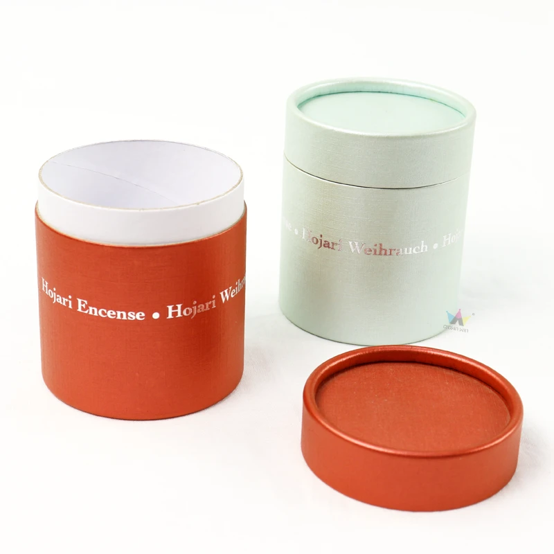 Elegant Design Paper Tube Packaging Custom Round Gift Box Wholesale