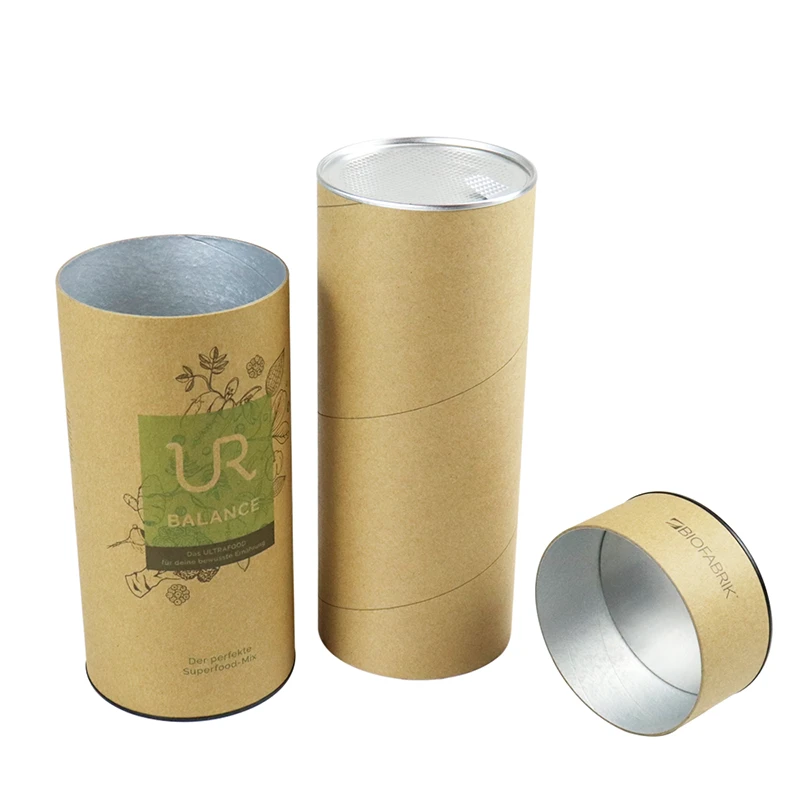 Eco-Friendly Cylinder Round Box Packaging Custom Paper Tube Wholesale