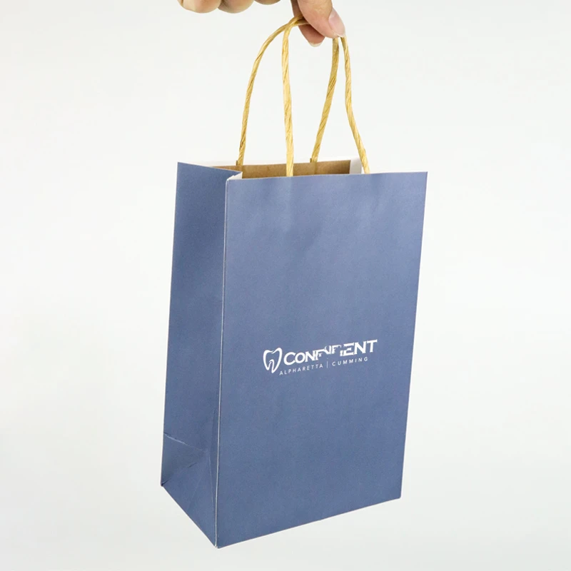 custom kraft paper bags 2