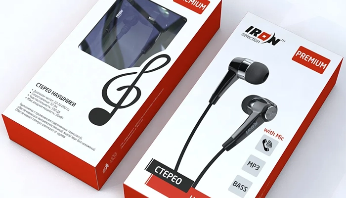 earphones packaging box
